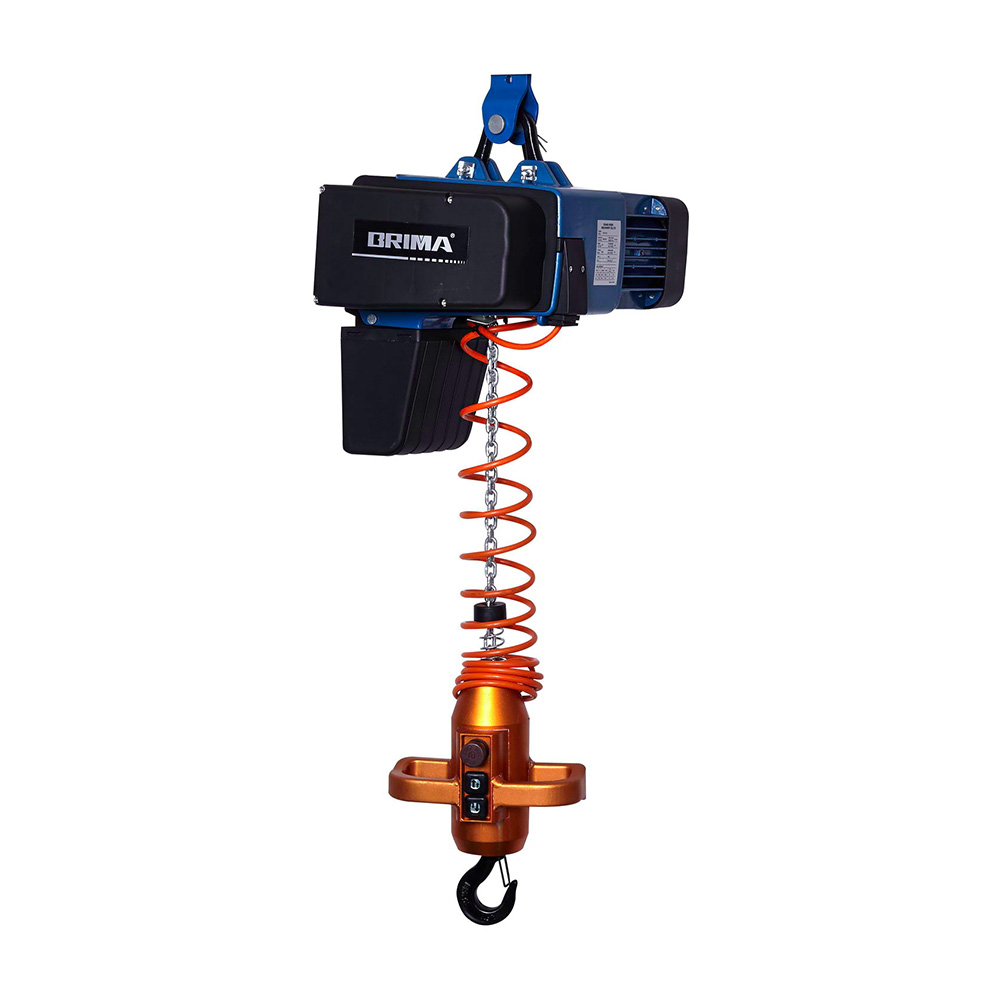 BRIMA 250kg European electric chain hoist with electric trolley