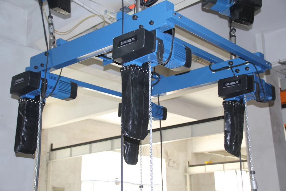 500kg Low headroom type European electric chain hoist 