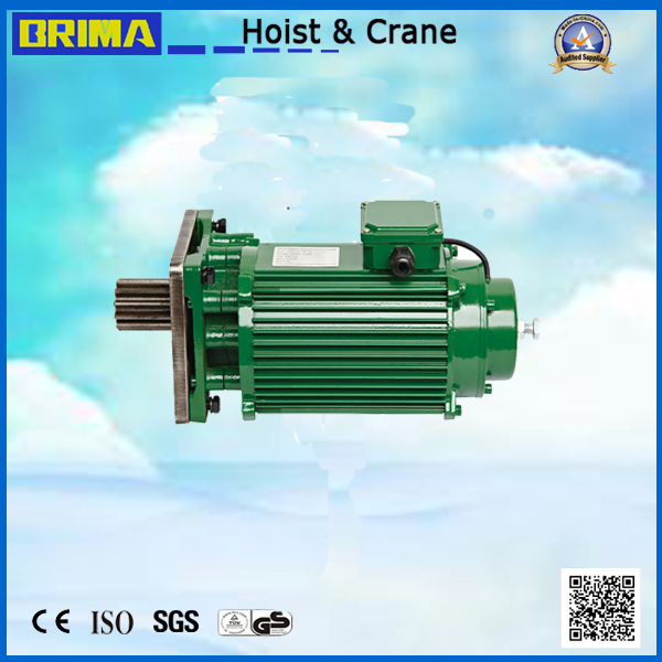 0.75kw Electric Crane End Carriage Motor / Geared Motor
