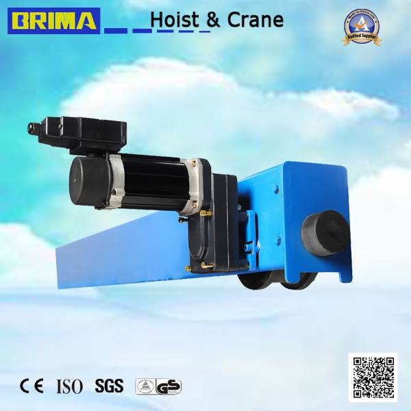 Stable and Reliable Open Gear End Carriage with Soft Motor for Overhead Crane