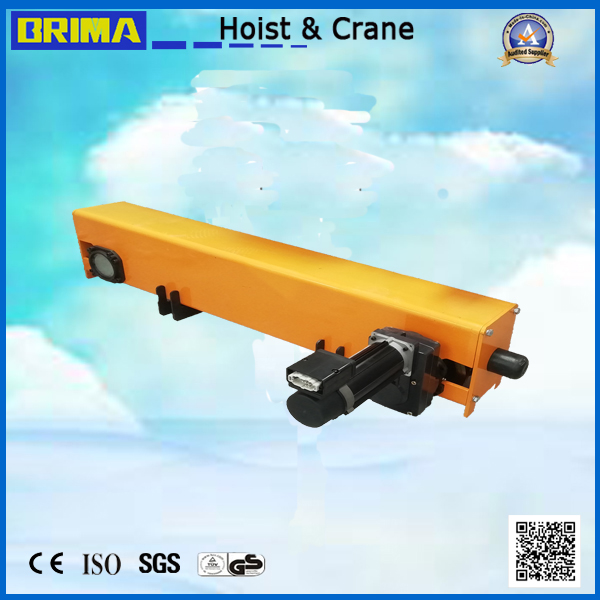Brima 5t 12m 0.3*2kw motor End Truck, End Carriage, End Beam, Single Trolley